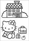 Розфарбовка Hello Kitty