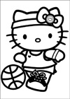 Розфарбовка Hello Kitty