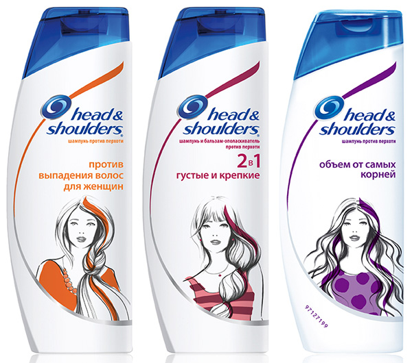 нові шампуні Head&Shoulders для жінок