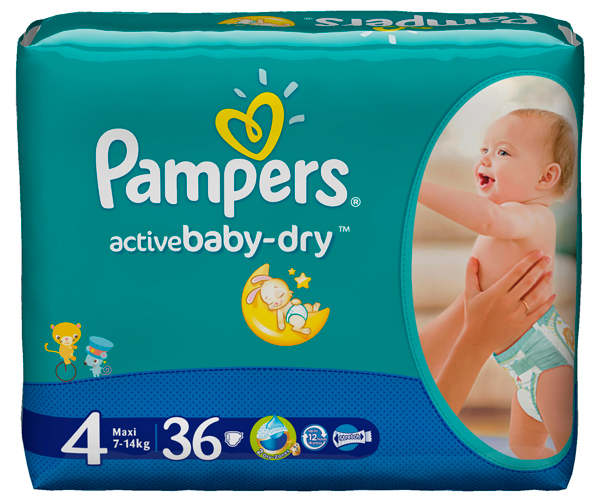 підгузники Pampers Active Baby-Dry