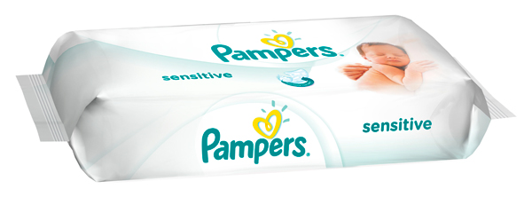 серветки Pampers Sensitive Wipes