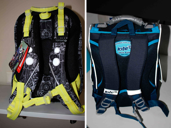 сравнение рюкзаков Topgal и Kite 