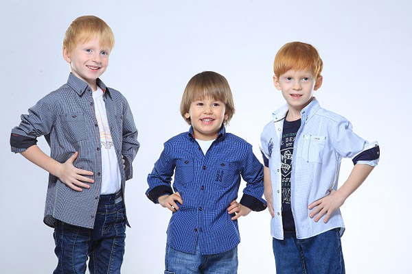 детские рубашки для мальчиков ТМ bogi