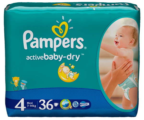 підгузники Pampers Active Baby-Dry