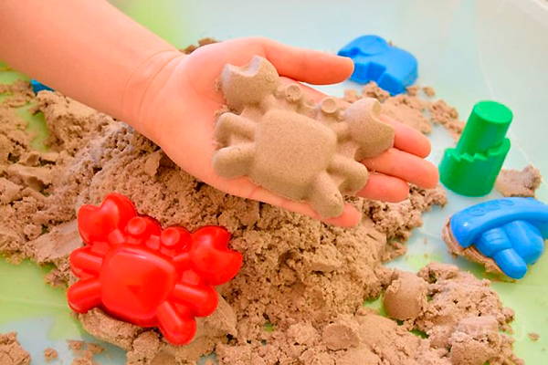 кинетический песок для детей