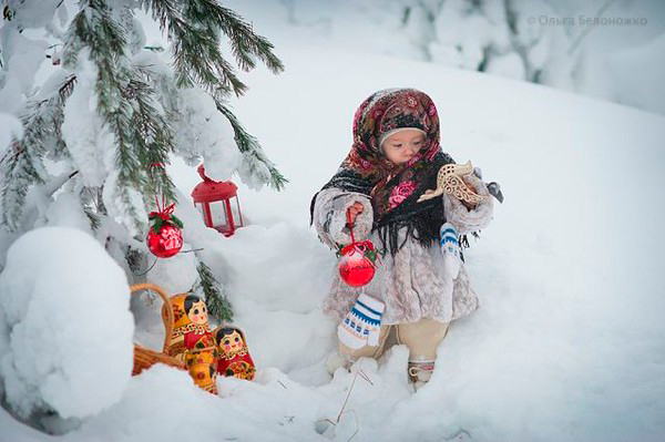 зимова фотосесія з дітьми
